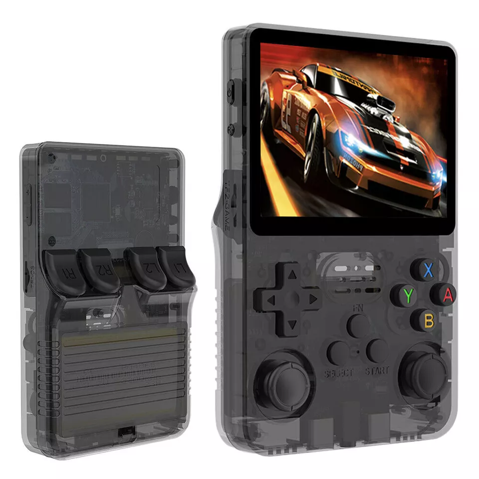 Handheld Game Console Retro Handheld Games - Black